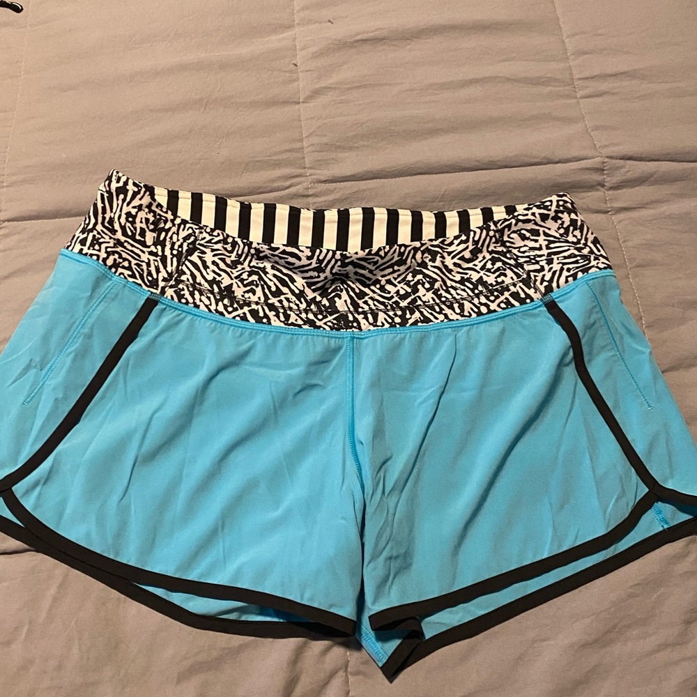 Lululemon Speed Short - Light Blue - Size 10
